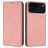 Mobigear Frosted Flip iPhone 17 Pro Hoesje Bookcase Portemonnee - Roze