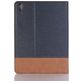 Mobigear Two Tone iPad Pro 11 Inch (2018) Hoes Bookcase + Stylus Houder - Donkerblauw