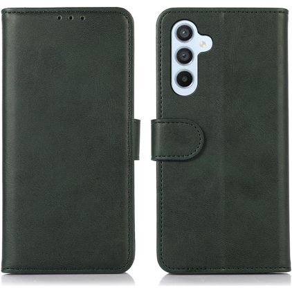 Mobigear Wallet Samsung Galaxy S25 FE Hoesje Bookcase Portemonnee - Groen