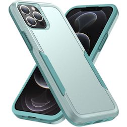 Mobigear Heavy Armor iPhone 14 Pro Max Hoesje Hardcase Backcover Shockproof - Groen