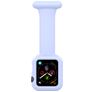 Mobigear Clip Case Verpleegkundige Apple Watch Bandje Speld - 46/45/44 mm - Lila