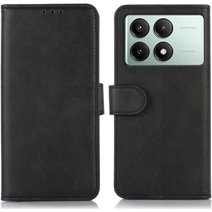 Mobigear Wallet POCO X6 Pro Hoesje Bookcase Portemonnee - Zwart