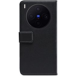 Mobilize Classic Gelly Wallet Vivo X300 Hoesje Bookcase Portemonnee - Zwart