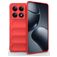 Mobigear Bumpy Xiaomi 14T Pro Hoesje Flexibel TPU Backcover - Rood