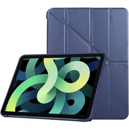 Mobigear Origami iPad Air 5 (2022) Hoes Bookcase - Blauw