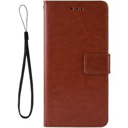 Mobigear Wallet Vivo V21 Hoesje Bookcase Portemonnee - Bruin