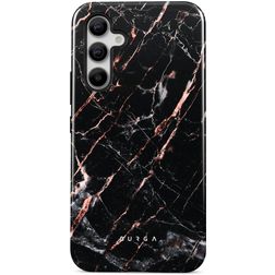 Burga Tough Samsung Galaxy A55 Hoesje Hardcase Backcover Shockproof - Rose Gold Marble