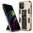 Mobigear Armor Stand iPhone 12 Pro Max Hoesje Hardcase Backcover Shockproof met Standaard - Goud