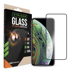Striker Xtreme Impact iPhone X Glazen Screenprotector - Case Friendly
