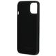 Mobiparts iPhone 14 Siliconen Hoesje Backcover - Zwart