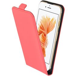 Mobiparts Premium iPhone 8 Hoesje Flipcase - Peach Pink