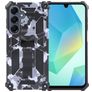 Mobigear Armor Stand Samsung Galaxy A16 Hoesje Hardcase Backcover Shockproof met Standaard - Grijs