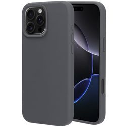 Mobiparts iPhone 16 Pro Max Siliconen Hoesje Backcover - Urban Grey