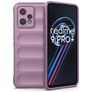 Mobigear Bumpy Realme 9 Pro Plus Hoesje Flexibel TPU Backcover - Paars