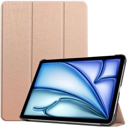 Mobigear Tri-Fold iPad Air 13 Inch (2026) Hoes Bookcase - Roségoud