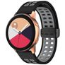 Mobigear Sport Plus Mag Siliconen Smartwatch Bandje Magneetsluiting - Universeel 20 mm aansluiting - Groen / Grijs