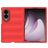 Mobigear Bumpy Samsung Galaxy Z Fold 8 Hoesje Flexibel TPU Backcover - Rood