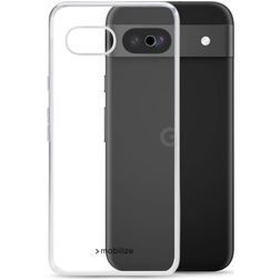 Mobilize Gelly Doorzichtig Google Pixel 8a Hoesje Flexibel TPU Backcover - Transparant