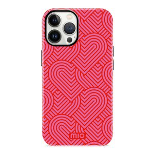 MIO iPhone 13 Pro MagSafe Hoesje Hardcase Backcover - Wild Hearts