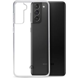Mobilize Gelly Doorzichtig Samsung Galaxy S21 Plus Hoesje Flexibel TPU Backcover - Transparant