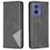 Mobigear Rhombus Slim Motorola Moto G85 Hoesje Bookcase - Zwart