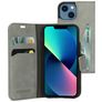 Mobiparts Classic Wallet iPhone 13 Mini Hoesje Bookcase Portemonnee - Granite Grey