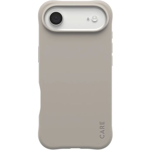 CARE by PanzerGlass Fashionable iPhone Air Siliconen MagSafe Hoesje Backcover - Vanilla