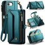 CaseMe C36 iPhone 17e Hoesje Bookcase Portemonnee - Blauw