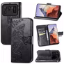 Mobigear Butterfly Xiaomi Mi 11 Ultra Hoesje Bookcase Portemonnee - Zwart