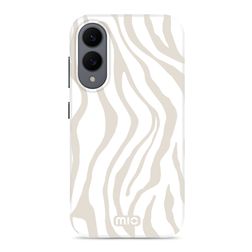 MIO Samsung Galaxy S25 Edge MagSafe Hoesje Hardcase Backcover - Sandy Zebra