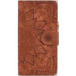 Mobigear Mandala Xiaomi Mi A3 Hoesje Bookcase Portemonnee - Bruin