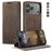 CaseMe 013 iPhone 18 Pro Hoesje Bookcase Portemonnee - Coffee