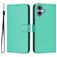 Mobigear Urban Wallet iPhone 16 Plus Hoesje Bookcase Portemonnee - Groen