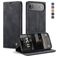 CaseMe 013 iPhone Air Hoesje Bookcase Portemonnee - Zwart