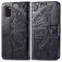 Mobigear Butterfly Samsung Galaxy A41 Hoesje Bookcase Portemonnee - Zwart