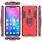 Mobigear Armor Ring Xiaomi Pocophone F1 Hoesje Hardcase Backcover Shockproof met Ringhouder - Rood