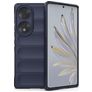 Mobigear Bumpy HONOR 70 Hoesje Flexibel TPU Backcover - Donkerblauw