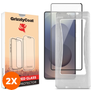 GrizzlyCoat Easy Align Samsung Galaxy S26 Ultra Glazen Screenprotector - Case Friendly + Installatie Frame (2-Pack)