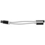 Xccess USB-C naar AUX 3.5mm / USB-C Kabel 0.15 Meter - Zwart