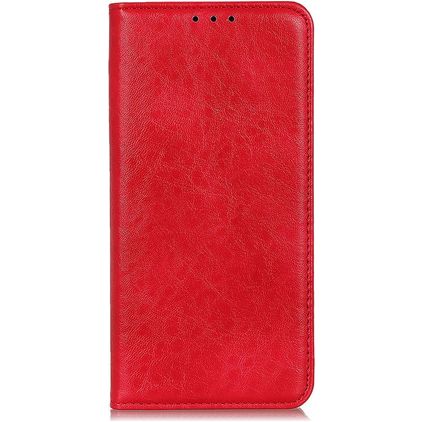 Mobigear Classic Elegance OPPO Reno 4 Hoesje Bookcase Portemonnee - Rood
