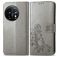 Mobigear Clover OnePlus 11 Hoesje Bookcase Portemonnee - Grijs