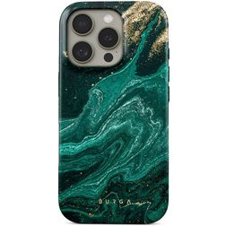 Burga Tough iPhone 16 Pro MagSafe Hoesje Hardcase Backcover Shockproof - Emerald Pool