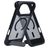 Mobiparts Hardcover iPhone 18 Pro Max MagSafe Hoesje Hardcase Backcover met Standaard - Satin Black