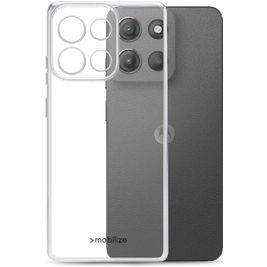Mobilize Gelly Case Doorzichtig Motorola Moto G15 Hoesje Flexibel TPU Backcover - Transparant