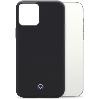 Mobilize Rubber Gelly iPhone 13 Pro Max Hoesje Flexibel TPU Backcover - Matt Black