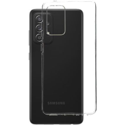 Mobiparts Classic Doorzichtig Samsung Galaxy A52s 5G Hoesje Flexibel TPU Backcover - Transparant