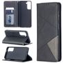 Mobigear Rhombus Slim Samsung Galaxy S21 Hoesje Bookcase - Zwart