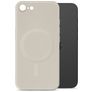 My Style Protective Flex iPhone SE (2022) MagSafe Hoesje Flexibel TPU Backcover - Antique White