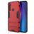 Mobigear Armor Stand Xiaomi Redmi Note 8T Hoesje Hardcase Backcover Shockproof met Standaard - Rood