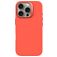 Decoded Stacks iPhone 16 Pro Siliconen MagSafe Hoesje Backcover - Tangerine